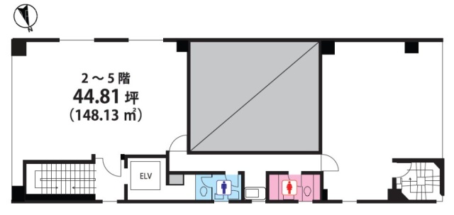 1東洋海事ビル5F 間取り図