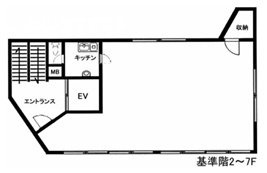 豊ビル2F 間取り図