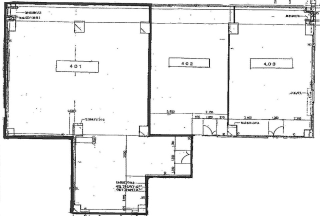 大森センタービル6F 間取り図