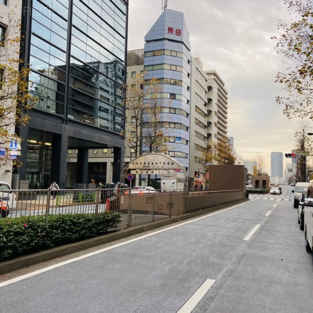 銀座木挽町ビル ビル前面道路