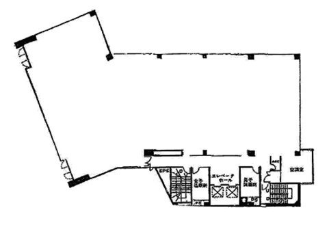 赤坂中西ビル本館4F 間取り図