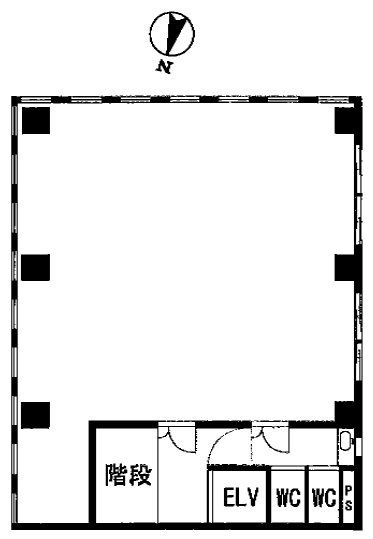 第5安田ビル4F 間取り図