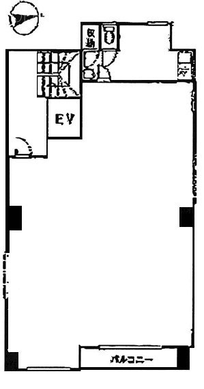 道玄坂ビル1F 間取り図