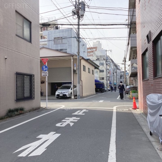 セントラルビルあらかわ 前面道路