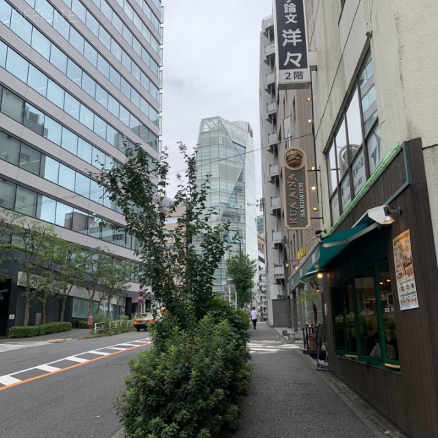 スタープラザ青山 ビル全面道路