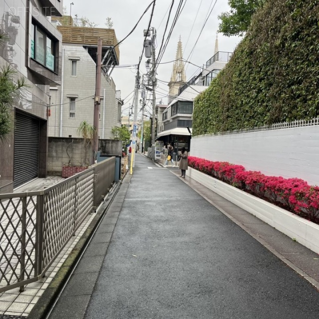 ティアック青山 前面道路