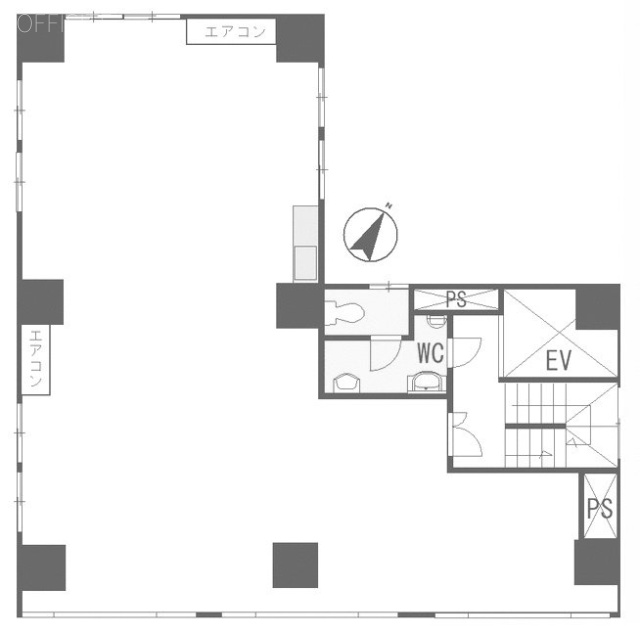 秋山ビル4F 間取り図