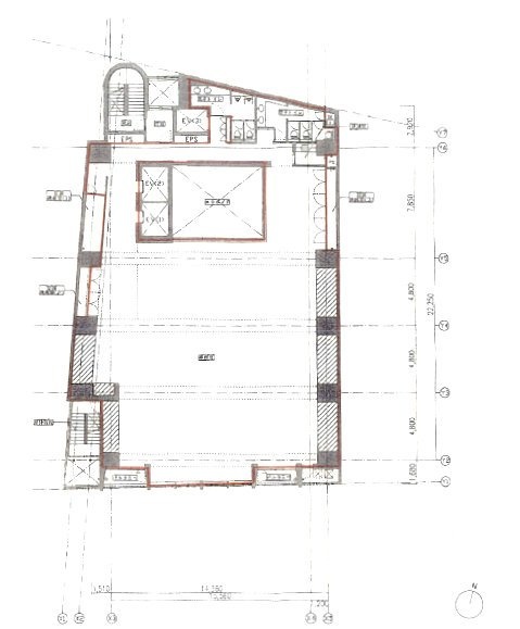 ストリーム市ヶ谷5F 間取り図