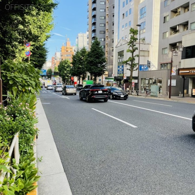 グレースイマスビル ビル前面道路