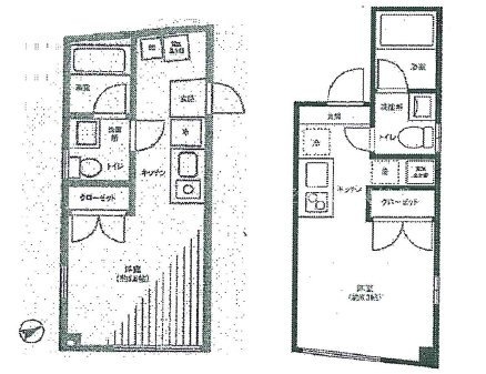 レガリア千鳥302 間取り図