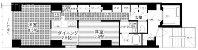 LILIO小石川3F 間取り図