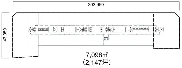 大手町ビル5F 間取り図