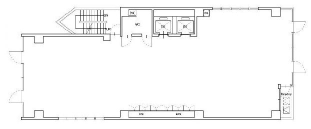 北大手町スクエア5F 間取り図