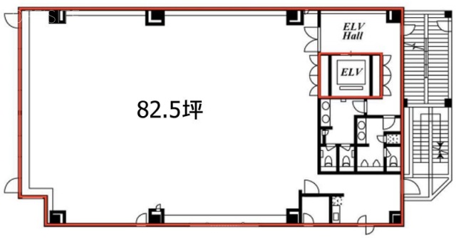 SIL新宿5F 間取り図