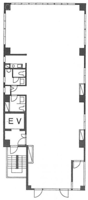 HK浜松町ビル2F 間取り図