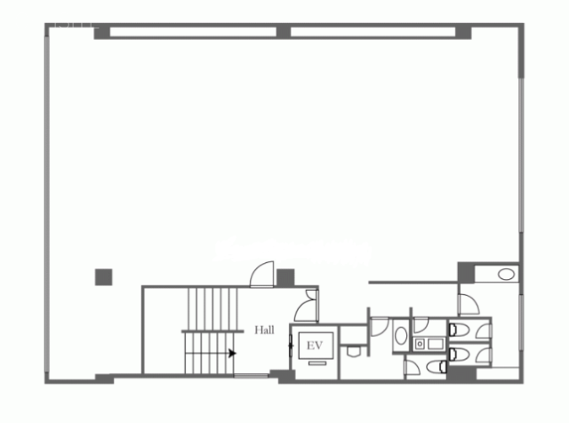 六本木トリニティビル7F 間取り図