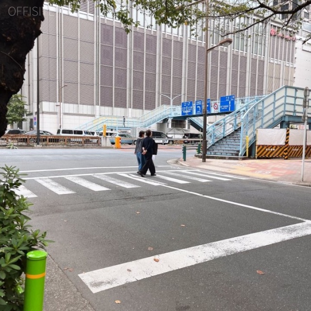 新々会館日本橋ビル 前面道路