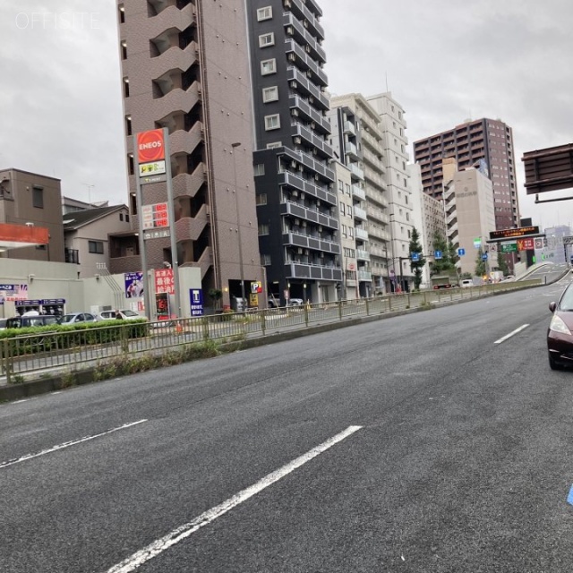 The PLACE 戸越 前面道路