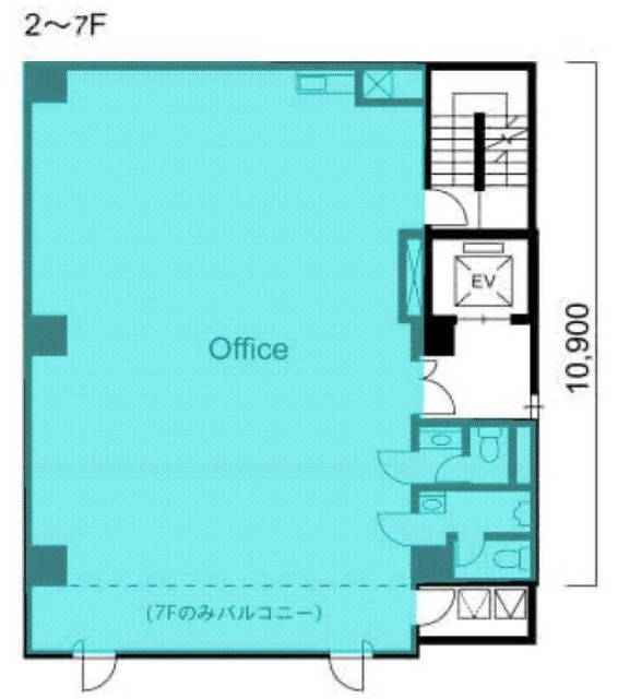 MAKIビル8F~9F 間取り図