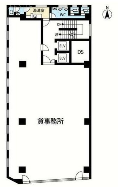 市橋ビル3F 間取り図