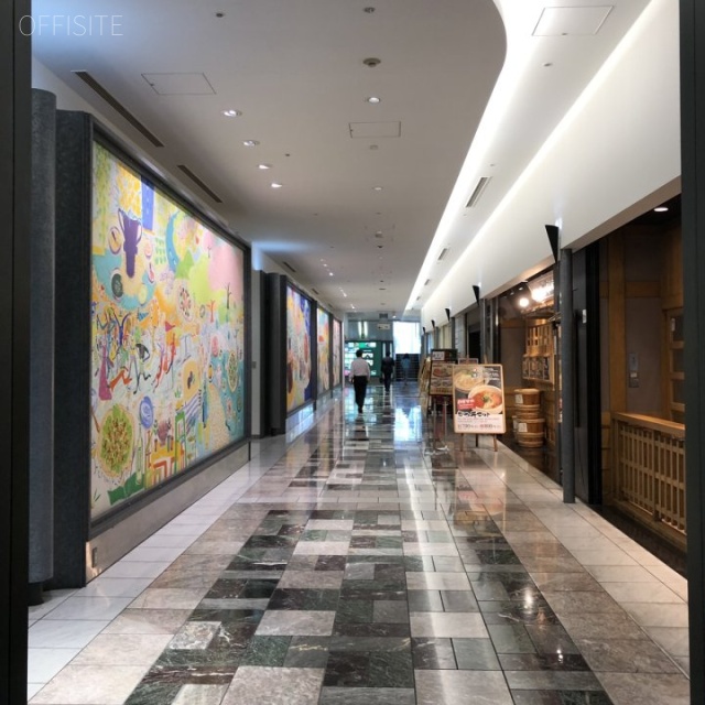 大森ベルポートD館 エントランス