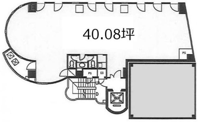 六本木蟻川ビル4F 間取り図