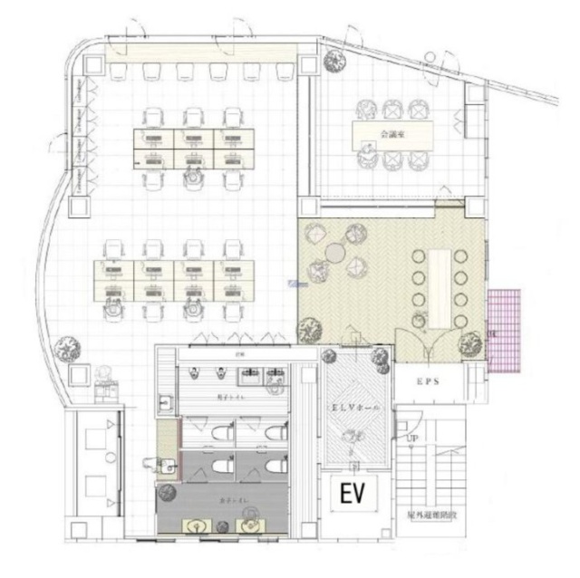 VILLAGE AZABUDAI9F 間取り図