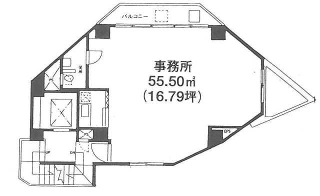森口ビル8F 間取り図