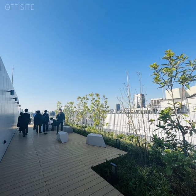 CIRCLES+市ヶ谷駅前 屋上 バルコニー