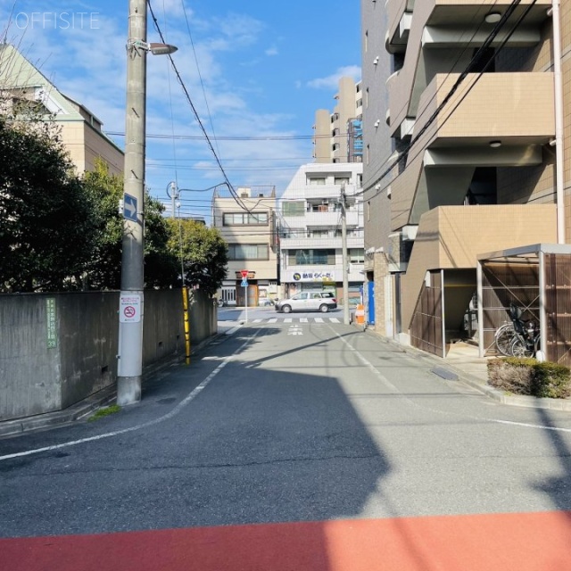 本駒込Kマンション 前面道路