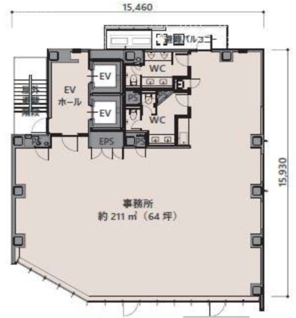 SG恵比寿ビル4F 間取り図