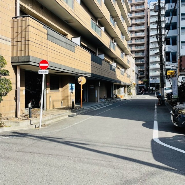 本駒込Kマンション 前面道路