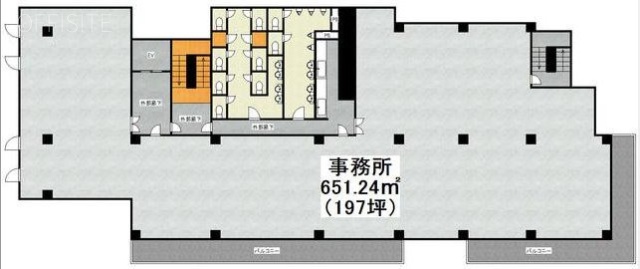 新陽ビル飯田橋2F 間取り図