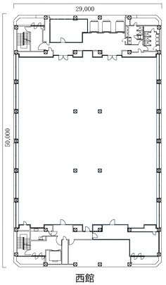 国際新赤坂ビル西館B 間取り図