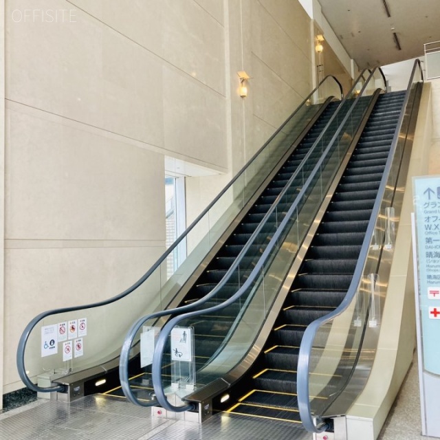 晴海アイランドトリトンスクエアオフィスタワーW棟 エスカレーター