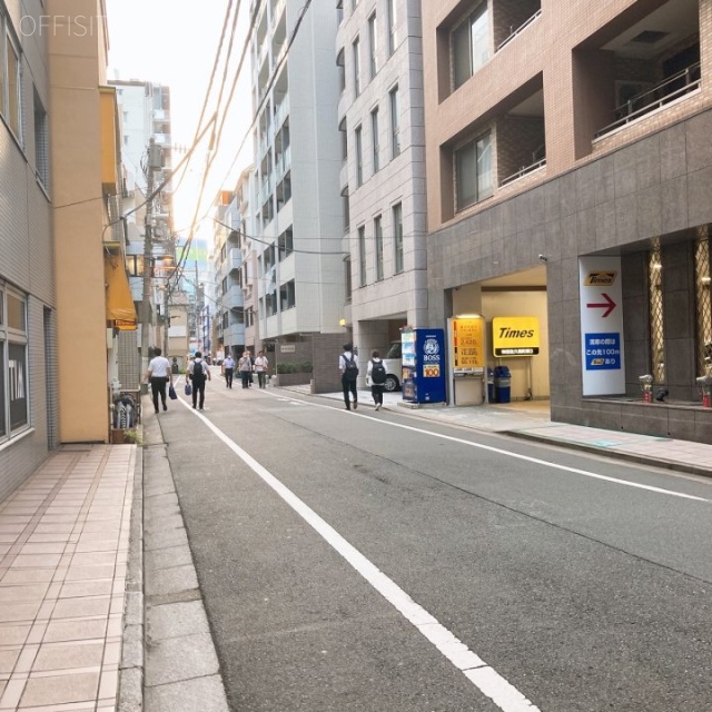 東邦沢口ビル ビル前面道路