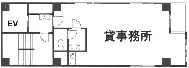 YMT日本橋ビル4F 間取り図