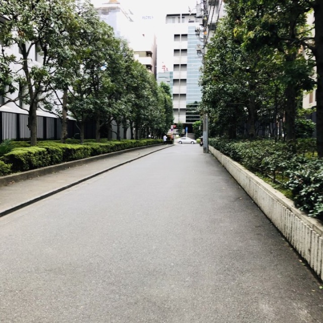 内村芝ビル 前面道路