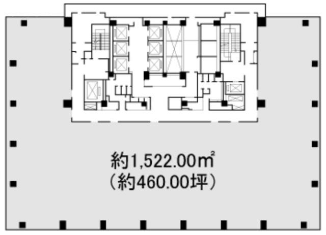 横浜ダイヤビルディング3F 間取り図