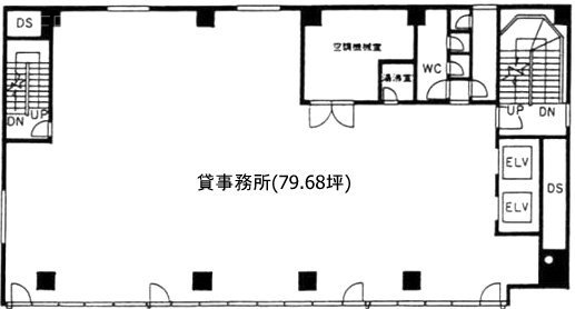西池袋パークフロントビル2F 間取り図