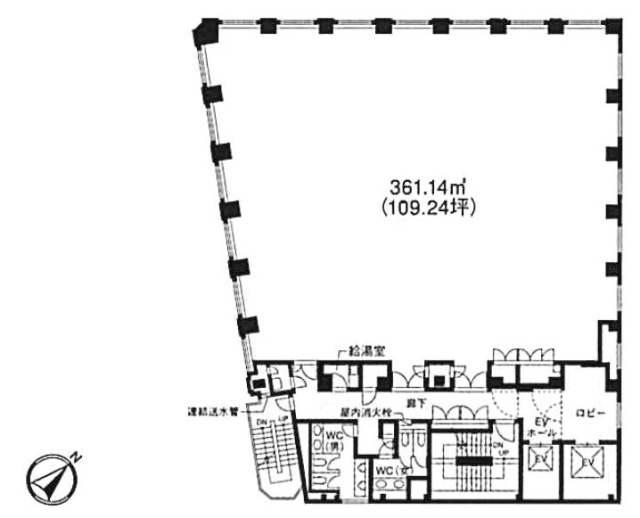 アクロス新川ビルアネックス1 間取り図