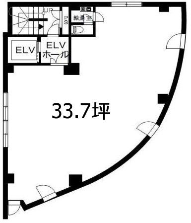 信明ビル3F 間取り図