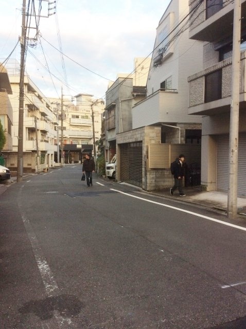 ハイツ太陽ビル ビル周辺道路