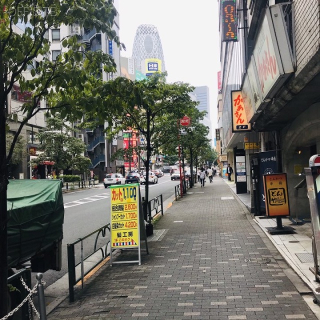 EX-SIDE南新宿(エキサイド南新宿)ビル ビル前面道路