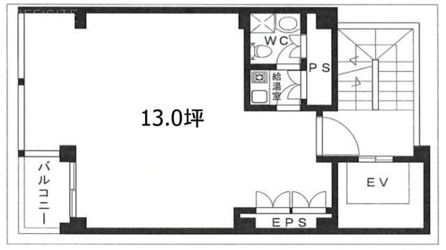 銀座ミノリビル5F 間取り図