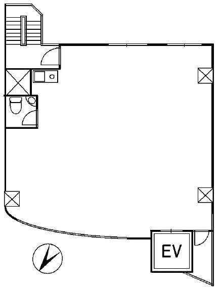 青山KKビル6F 間取り図