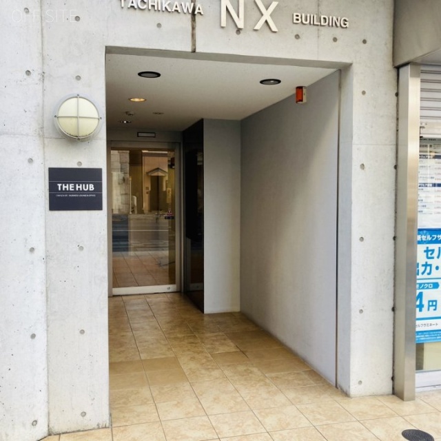 立川NXビル オフィスビル出入口