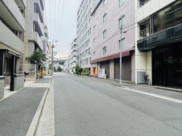浜町野島ビル 前面道路