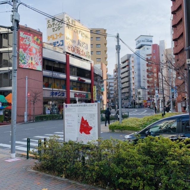 南大塚KMビル ビル前面道路