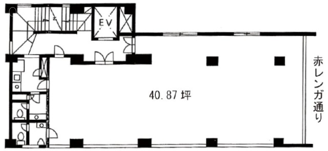 末吉ビル4F 間取り図